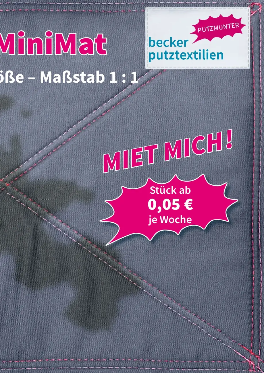 becker MiniMat Ölauffangmatte, Flyer, Seite 3